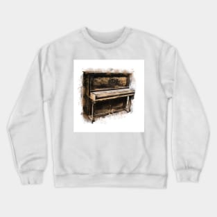 Ragtime Piano Musical Instrument Crewneck Sweatshirt